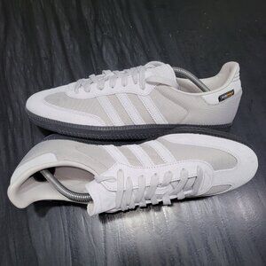 Adidas Samba Men's Originals OG Clear Granite Grey 2 Gum Cordura Sneakers JI3212